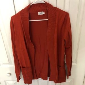 Burnt Orange Cardigan